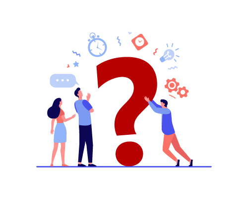 FAQs - Frequently asked questions illustration